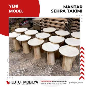 Mantar Sehpa Takımı