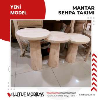 Mantar Sehpa Takımı
